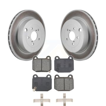 Rear Coated Brake Rotor Semi-Metallic Pad Kit For Subaru BRZ Toyota 86 With Brembo Brakes KGS-102842