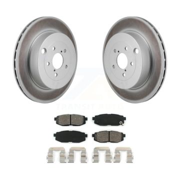 Rear Coated Brake Rotor Semi-Metallic Pad Kit For Subaru BRZ Toyota 86 With Brembo Brakes KGS-102843
