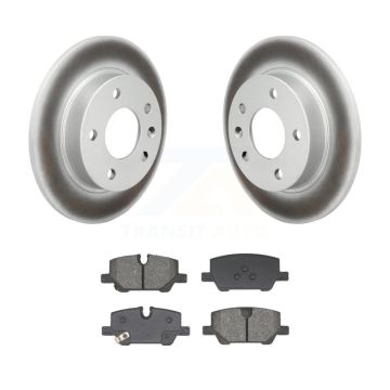 Rear Coated Brake Rotor & Semi-Metallic Pad Kit For Chevrolet Trailblazer Buick Encore GX KGS-102861