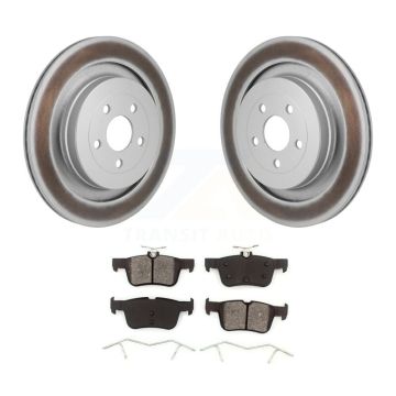 Rear Coated Disc Brake Rotors And Semi-Metallic Pads Kit For Ford Edge Lincoln Nautilus KGS-102871