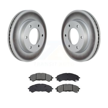 Front Coated Disc Brake Rotors And Semi-Metallic Pads Kit For Ford Ranger Bronco KGS-102909