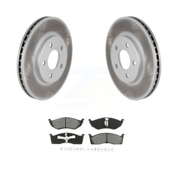 Front Coat Disc Brake Rotor Semi-Metallic Pad Kit For Neon Dodge Chrysler Plymouth SX 2.0 KGS-103607