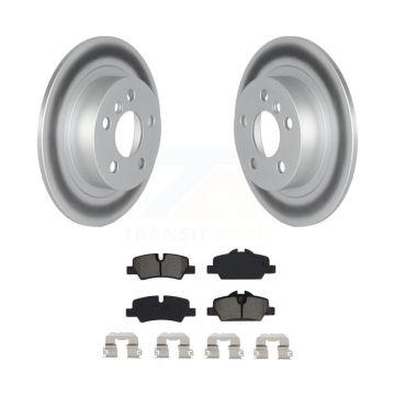 Rear Coated Brake Rotors Semi-Metallic Pad Kit For Mini Cooper BATTERY EV (EV BEV) engine KGS-103611
