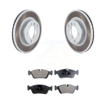 Front Coat Brake Rotor Ceramic Pad Kit For BMW Z3 Z4 320i 328i 323i 325i 318i 323Ci 328is KGT-100225