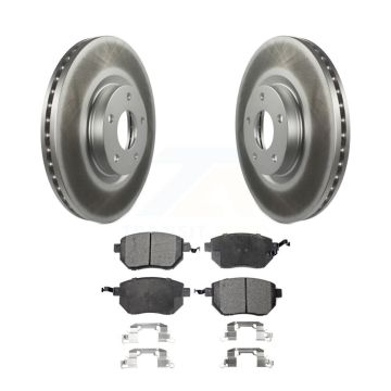 Front Coat Brake Rotor Ceramic Pad Kit For Nissan Altima Murano INFINITI Maxima FX35 FX45 KGT-100306