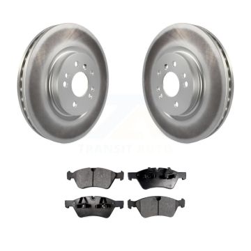 Front Coat Brake Rotor Ceramic Pad Kit For Mercedes-Benz ML350 ML320 R350 ML500 R320 R500 KGT-100355
