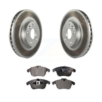 Front Coat Brake Rotor Ceramic Pad Kit For Volvo Land Rover Range Evoque XC70 S60 V60 S80 KGT-100452