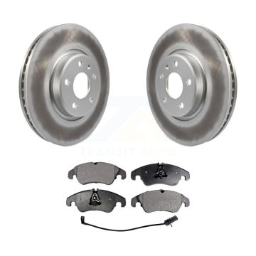Front Coated Disc Brake Rotors Ceramic Pad Kit For Audi A4 Quattro Q5 A5 allroad A7 S5 A6 KGT-100498