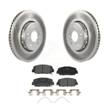 Front Coated Disc Brake Rotors And Ceramic Pads Kit For Acura RDX ILX KGT-100518