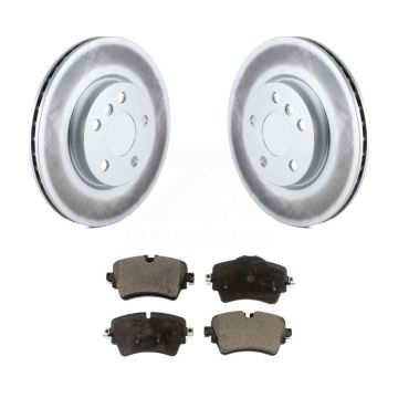 Front Coated Disc Brake Rotors And Ceramic Pads Kit For Mini Cooper Clubman KGT-100546