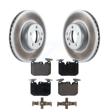 Front Coat Brake Rotors Ceramic Pad Kit For BMW 328i xDrive 330i 320i 435i 440i 228i Gran KGT-100558