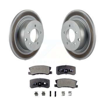 Rear Coat Brake Rotor Ceramic Pad Kit For Jeep Mitsubishi Patriot Lancer Chrysler Compass KGT-101408