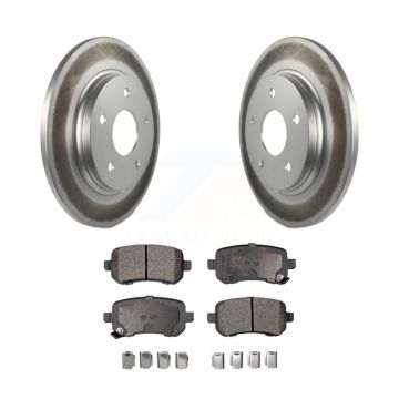 Rear Coat Brake Rotor Ceramic Pad Kit For Dodge Grand Caravan Journey Chrysler Town & Ram KGT-101414