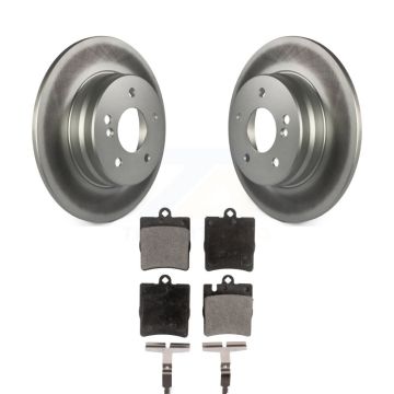 Rear Coat Brake Rotor Ceramic Pad Kit For Mercedes-Benz C230 SLK350 CLK320 C280 E320 C240 KGT-101448