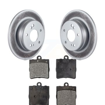 Rear Coat Brake Rotor Ceramic Pad Kit For Mercedes-Benz C230 Chrysler Crossfire C240 C280 KGT-101449
