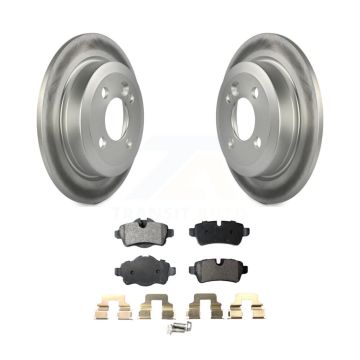 Rear Coated Disc Brake Rotors And Ceramic Pads Kit For Mini Cooper KGT-101572