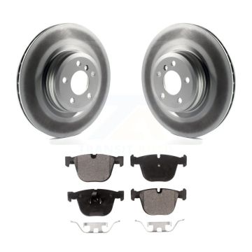 Rear Coat Brake Rotor Ceramic Pad Kit For BMW 750i xDrive 750Li 550i GT Alpina B7 760Li 7 KGT-101615