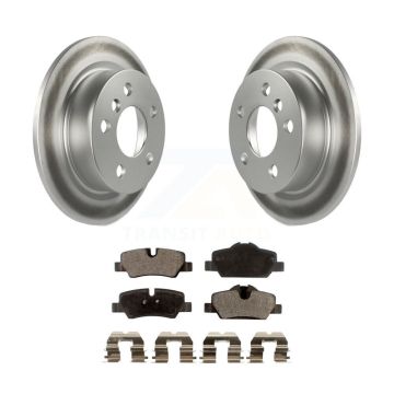 Rear Coated Disc Brake Rotors And Ceramic Pads Kit For Mini Cooper KGT-101667