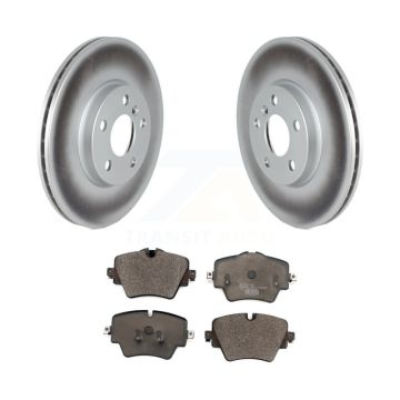 Front Coated Disc Brake Rotors And Ceramic Pads Kit For Mini Cooper Countryman Clubman KGT-102606