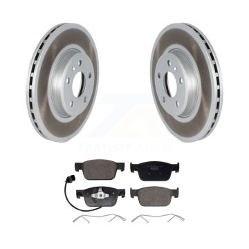 Front Coated Disc Brake Rotor Ceramic Pad Kit For Audi A4 With 314mm Diameter KGT-103163