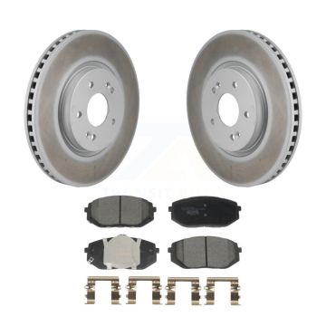 Front Coat Disc Brake Rotor Ceramic Pad Kit For Hyundai Tucson Kia Sportage Ioniq 5 EV6 6 KGT-103505