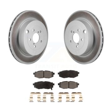 Rear Coated Disc Brake Rotors Ceramic Pad Kit For Subaru BRZ Toyota 86 With Brembo Brakes KGT-103515
