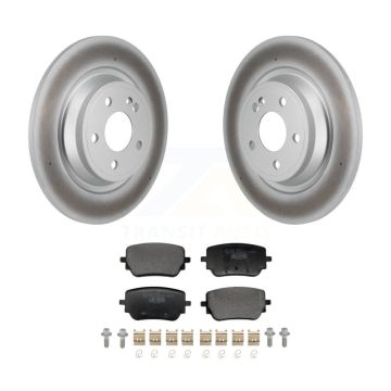 Rear Coated Disc Brake Rotors Ceramic Pad Kit For Mercedes-Benz GLB250 GLA250 EQB 350 300 KGT-103548
