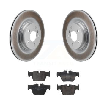 Rear Coat Brake Rotor Ceramic Pad Kit For Mini Cooper Countryman BMW X2 M235i xDrive Gran KGT-103550