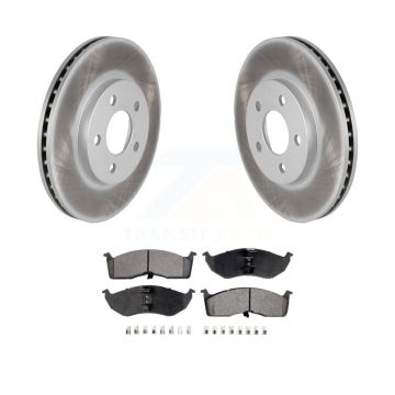 Front Coated Disc Brake Rotor And Ceramic Pad Kit For Neon Dodge Chrysler Plymouth SX 2.0 KGT-104323
