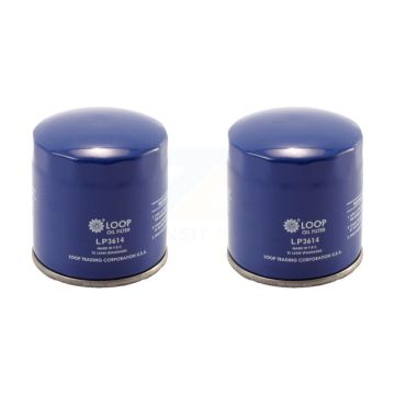 Engine Oil Filter (2 Pack) For Ford Escape Toyota Mazda Volkswagen 3 Tacoma Focus Jetta 5 KLO-100009