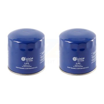 Engine Oil Filter (2 Pack) For Ford F-150 Ram Dodge F-350 Super Duty 1500 F-250 Jeep 300 KLO-100018