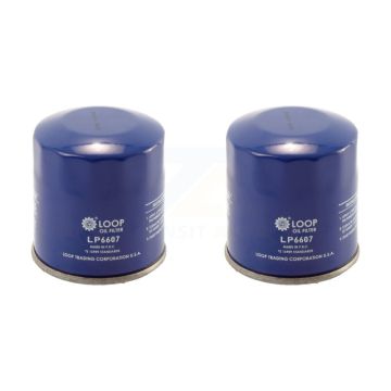 Engine Oil Filter (2 Pack) For Nissan Mazda Rogue 3 CX-5 Sentra INFINITI Altima Subaru 2 KLO-100019