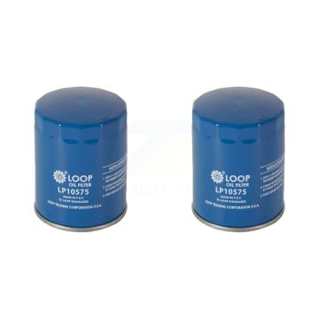 Engine Oil Filter (2 Pack) For Ford F-150 Chevrolet GMC Silverado 1500 Sierra Explorer HD KLO-100023