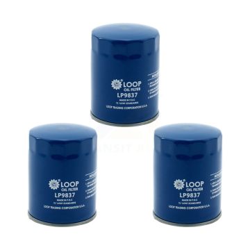 Engine Oil Filter (3 Pack) For Chevrolet Impala Pontiac Malibu Buick GMC Colorado Montana KLO-100027