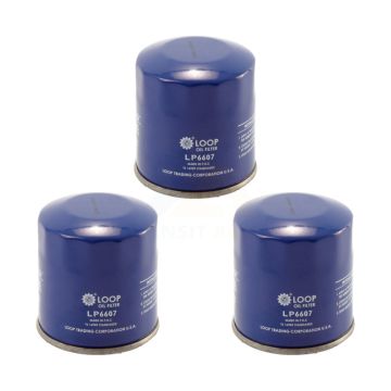 Engine Oil Filter (3 Pack) For Nissan Mazda Rogue 3 CX-5 Sentra INFINITI Altima Subaru 2 KLO-100043
