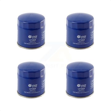 Engine Oil Filter (4 Pack) For Ram Jeep 1500 Chevrolet Dodge GMC Classic Journey Cherokee KLO-100050