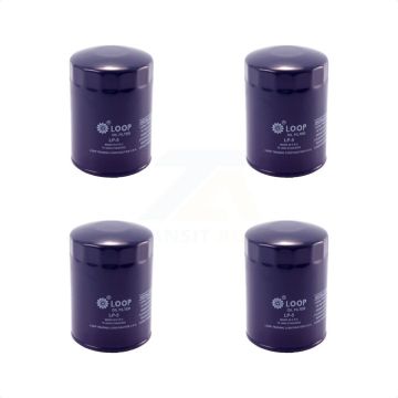 Engine Oil Filter (4 Pack) For Chevrolet GMC K1500 C1500 K2500 C2500 K3500 C10 C3500 G30 KLO-100060