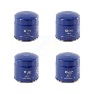 Engine Oil Filter (4 Pack) For Dodge Ram 1500 Jeep 2500 Chrysler Dakota Grand Caravan 300 KLO-100061