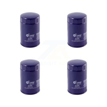 Engine Oil Filter (4 Pack) For Ford F-150 Dodge Ranger Ram 1500 Jeep Mazda Mustang Dakota KLO-100064