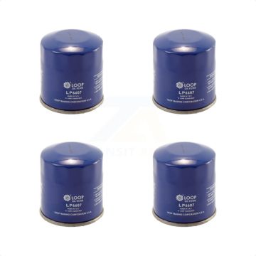 Engine Oil Filter (4 Pack) For Nissan Mazda Rogue 3 CX-5 Sentra INFINITI Altima Subaru 2 KLO-100067