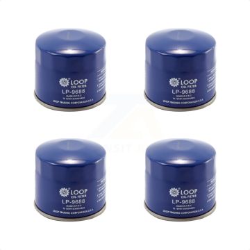 Engine Oil Filter (4 Pack) For Hyundai Kia Elantra Tucson Accent Subaru Sorento Santa Fe KLO-100068