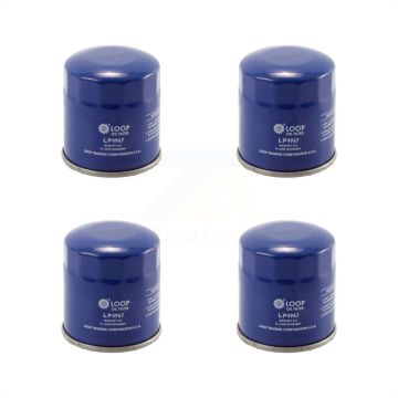 Engine Oil Filter (4 Pack) For Toyota Corolla RAV4 Yaris Camry Matrix Highlander Echo C KLO-100070
