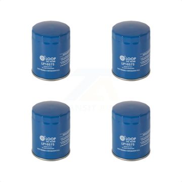 Engine Oil Filter (4 Pack) For Ford F-150 Chevrolet GMC Silverado 1500 Sierra Explorer HD KLO-100071