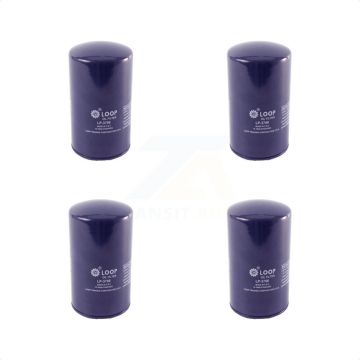 Engine Oil Filter (4 Pack) For Ford F-350 Super Duty F-250 E-350 Econoline Club Wagon KLO-100072