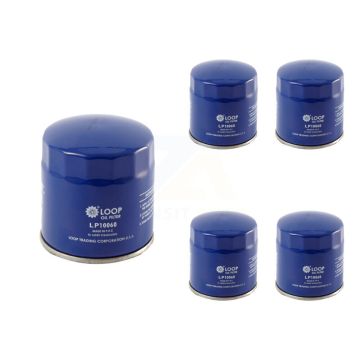 Engine Oil Filter (5 Pack) For Ram Jeep 1500 Chevrolet Dodge GMC Classic Journey Cherokee KLO-100074