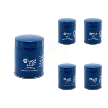 Engine Oil Filter (5 Pack) For Chevrolet Impala Pontiac Malibu Buick GMC Colorado Montana KLO-100075