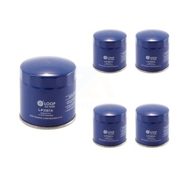 Engine Oil Filter (5 Pack) For Chevrolet GMC Sierra 1500 Silverado Pontiac Buick Equinox KLO-100077