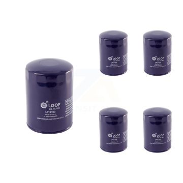 Engine Oil Filter (5 Pack) For GMC Chevrolet Sierra 2500 HD Silverado 3500 Express Savana KLO-100078