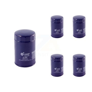 Engine Oil Filter (5 Pack) For Ford F-150 Dodge Ranger Ram 1500 Jeep Mazda Mustang Dakota KLO-100088