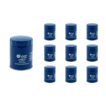 Engine Oil Filter (10 Pack) For Chevrolet Impala Pontiac Malibu Buick GMC Colorado Canyon KLO-100102